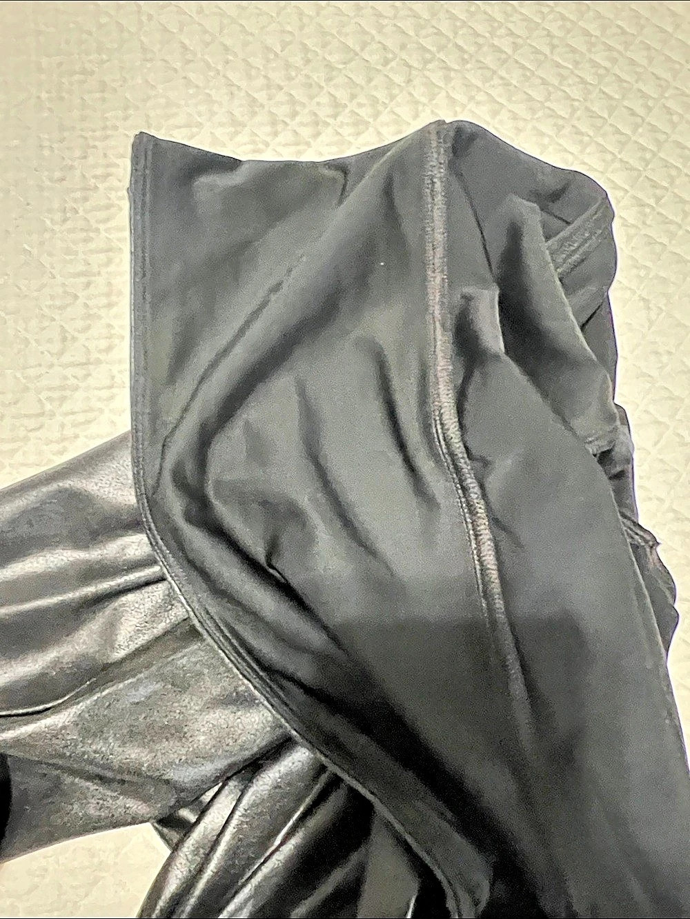 SPANX Faux Leather Leggings Black Size XL - Picture 8 of 8